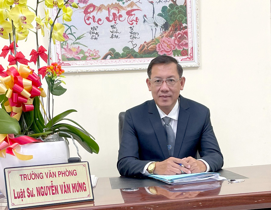 Trưởng văn phòng luật sư Nguyễn Hưng và Cộng sự - LS. Nguyễn Văn Hưng