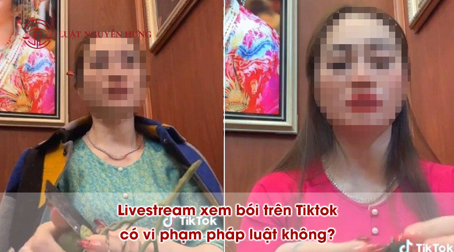 Livestream xem bói trên Tiktok có vi phạm pháp luật không?