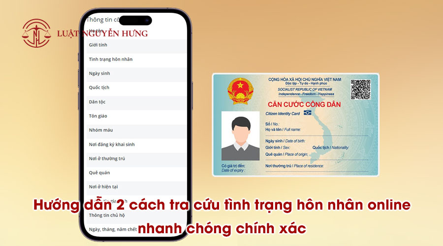 Hướng dẫn 2 cách tra cứu tình trạng hôn nhân online nhanh chóng