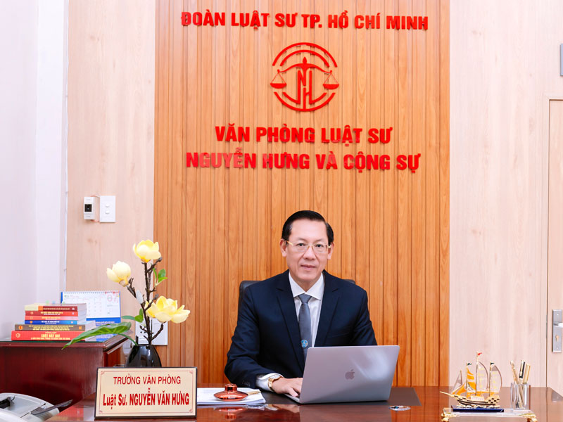 Trưởng văn phòng: Luật Sư Nguyễn Văn Hưng